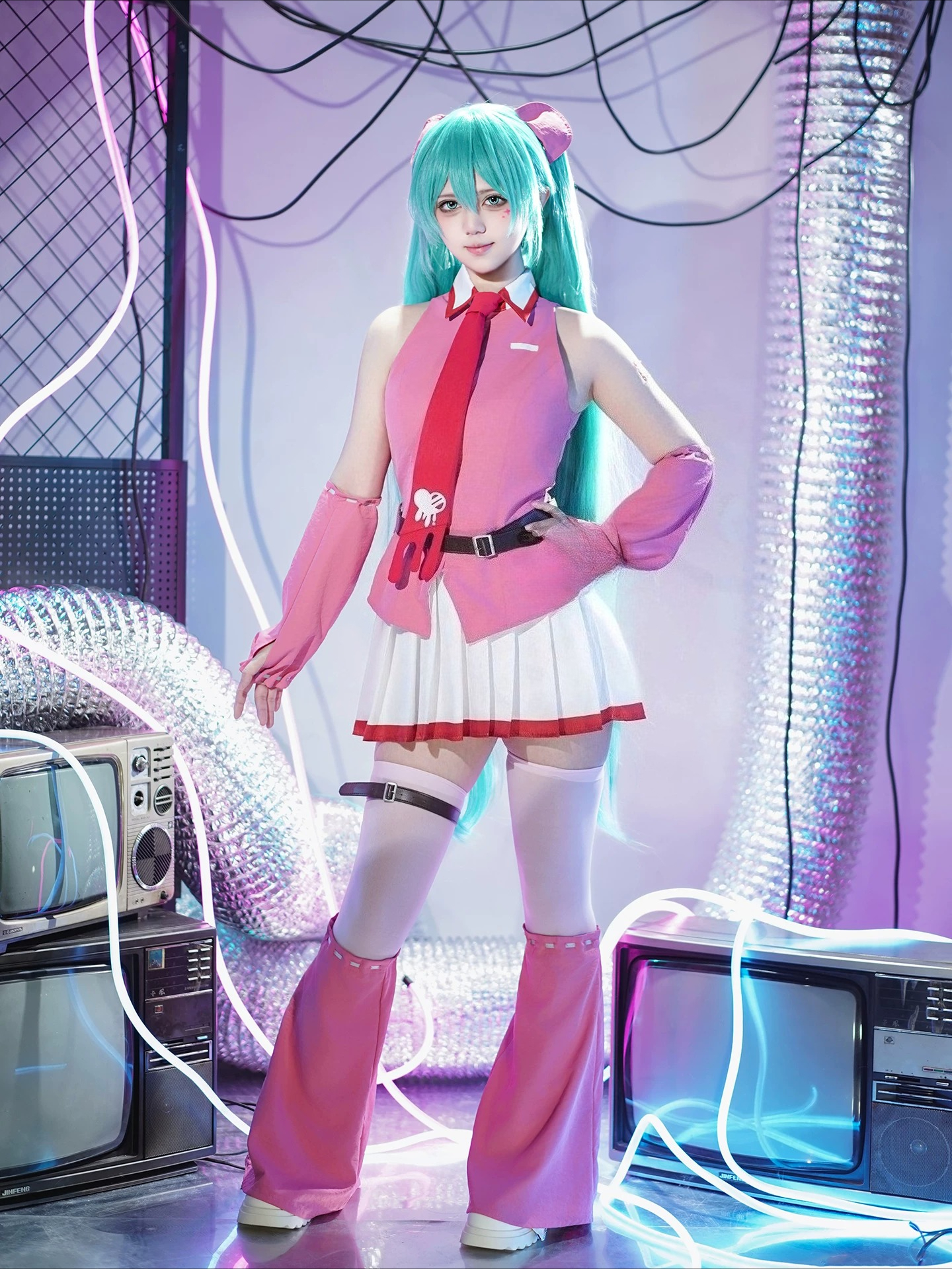 Miku Gloomy Bear Crossover lin - Anime Cosplay Ladies ulasan dan harga