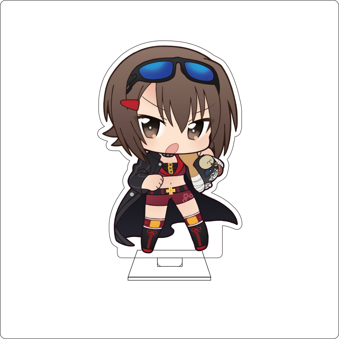 10CM Anime ‌GIRLS und PANZER C - Anime Cosplay Props ulasan dan harga