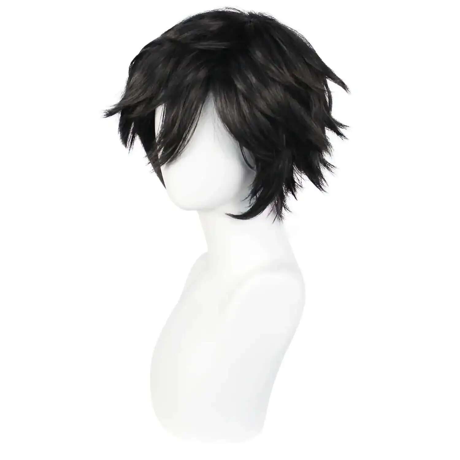 Short Black Men's Cosplay Synt - Anime Cosplay Ninja ulasan dan harga