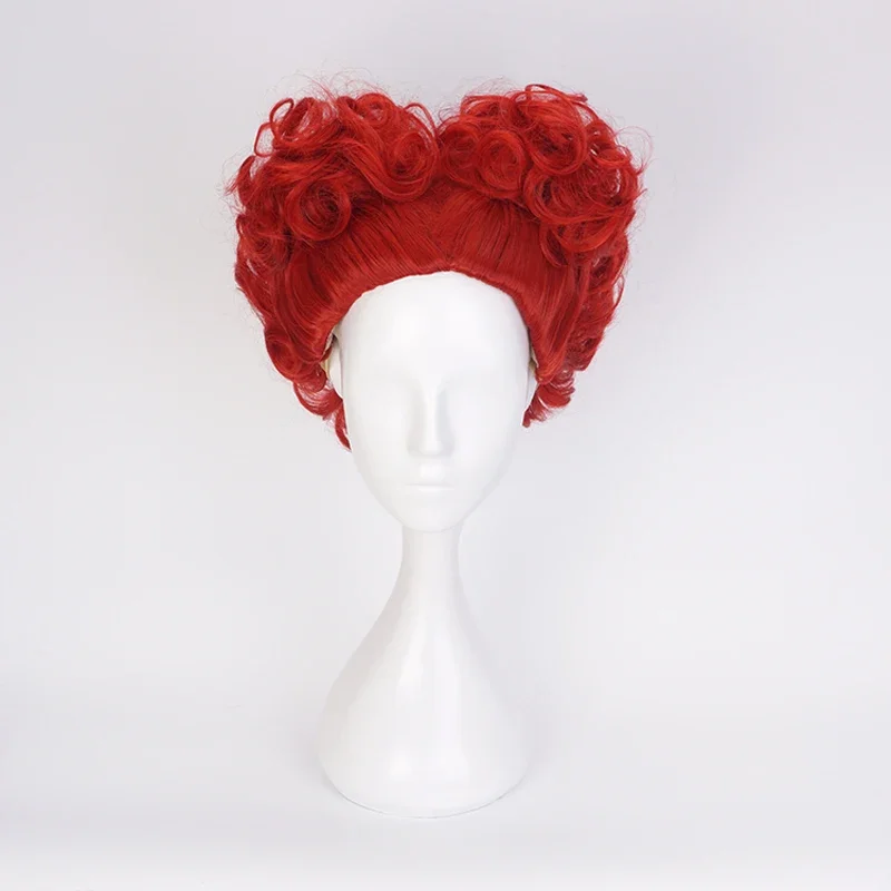 Alice Red Queen Cosplay Wig Qu - Anime Cosplay With Red Hair ulasan dan harga