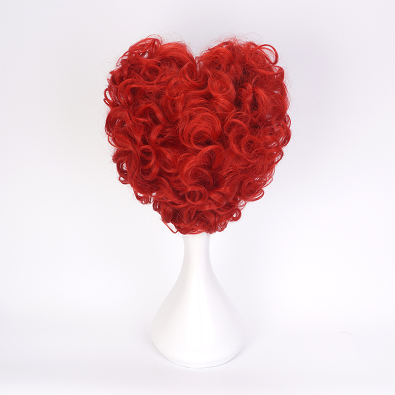 Alice Red Queen Cosplay Wig Qu - Anime Cosplay With Red Hair ulasan dan harga
