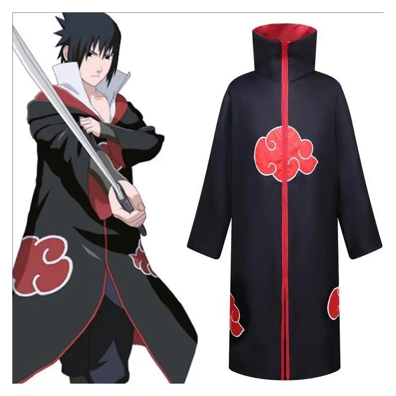 Adult Men Ninja Akatsuki Uchih - Anime Cosplay Ninja ulasan dan harga