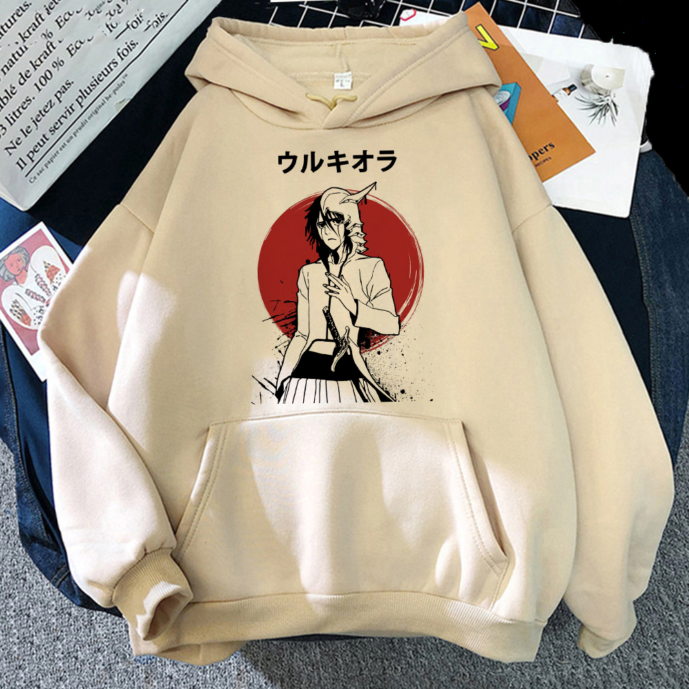 Hot Anime Bleach Graphic Hoodi - Bleach Captain Coat ulasan dan harga