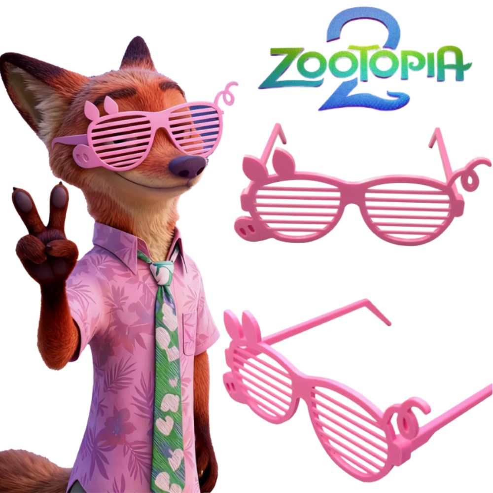 Anime Zootopia Pig Glasses Cos - Anime Cosplay Makeup ulasan dan harga