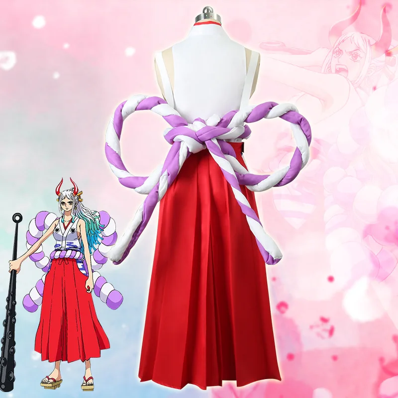 Anime Yamato Nico Robin kimono - Anime Cosplay Nico Robin ulasan dan harga
