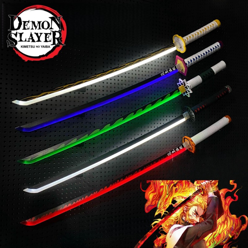 104cm Bright Katana LED Light  - Anime Cosplay Real ulasan dan harga