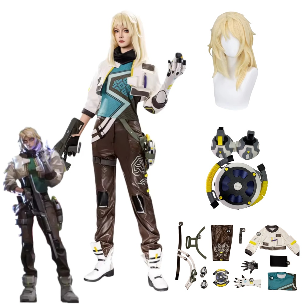 Deadlock Cosplay Costume Props - Anime Cosplay Ladies ulasan dan harga