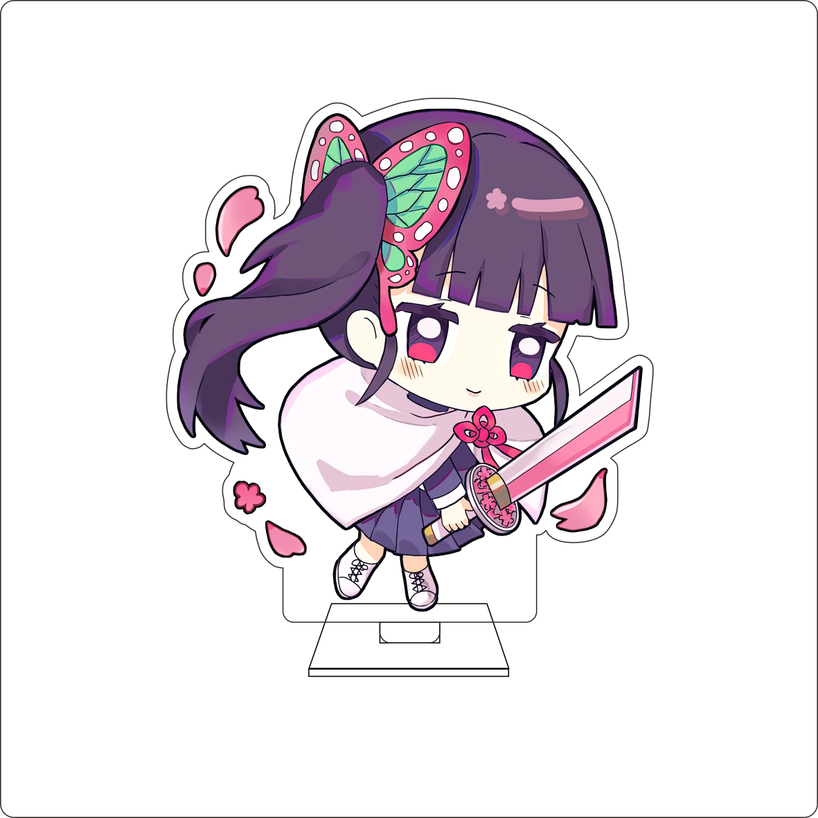 10CM Anime Demon Cosplay Cute  - Anime Cosplay Props ulasan dan harga