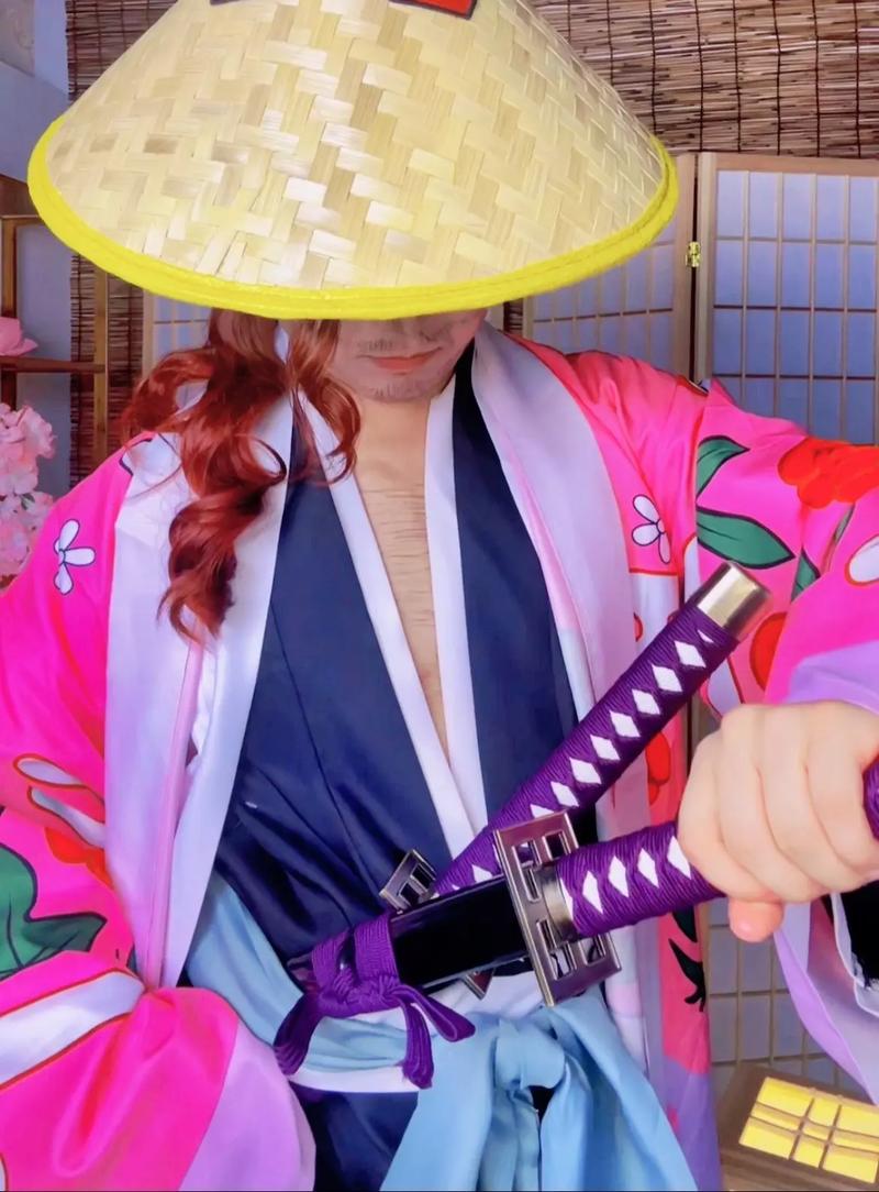 Kyoraku Shunsui Cosplay Costum - Bleach Captain Coat ulasan dan harga