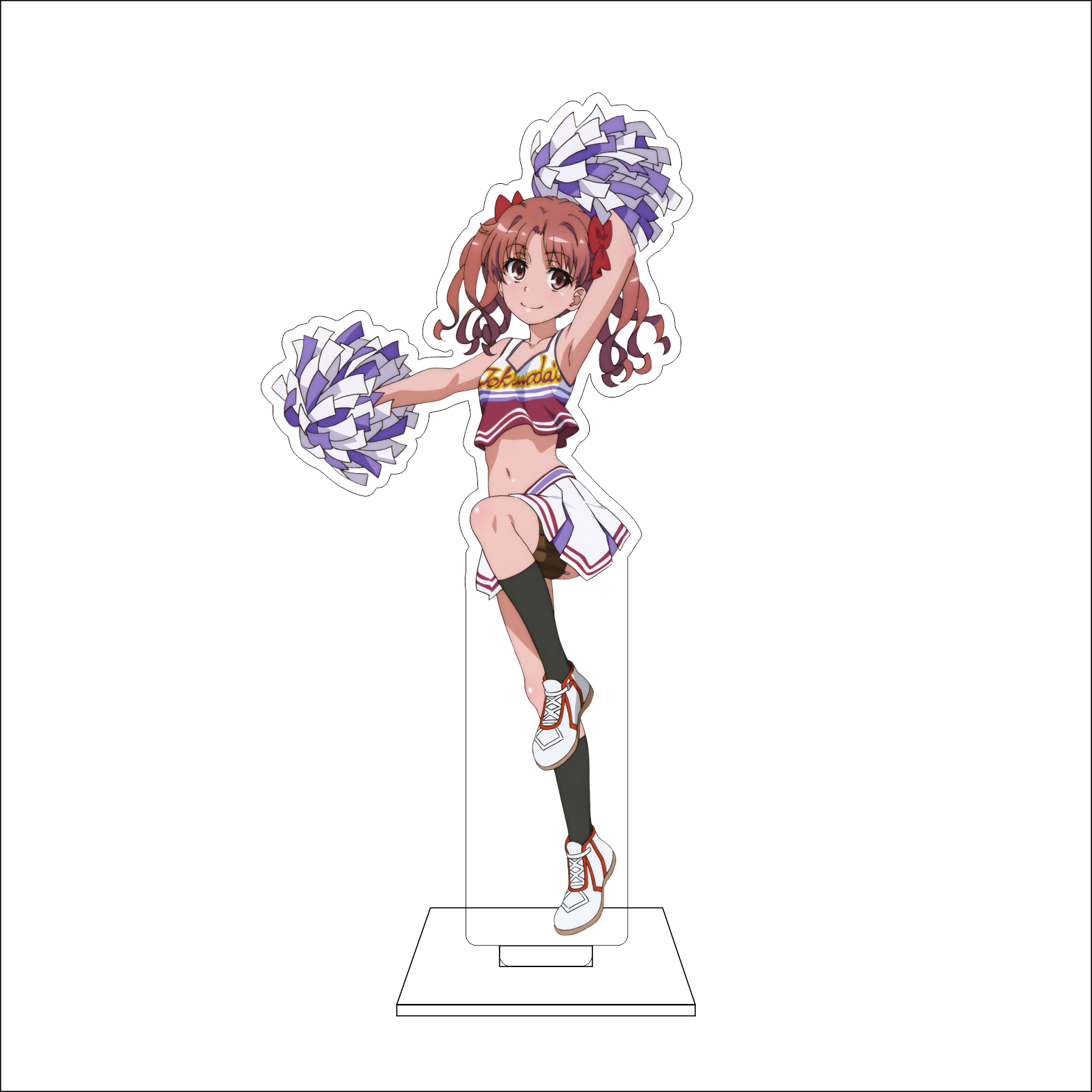 16CM Anime Misaka Mikoto Cospl - Anime Cosplay Props ulasan dan harga