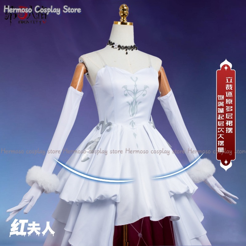 Game Identity Ⅴ Mary Bloody Qu - Anime Cosplay Dress For Men ulasan dan harga