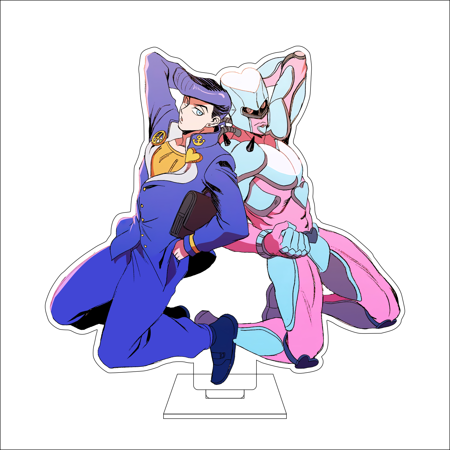 16CM Anime JoJo's Bizarre Adve - Anime Cosplay Props ulasan dan harga