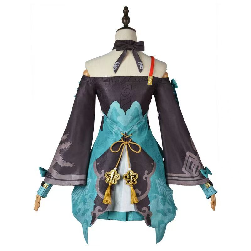 Qingque Cosplay Costume Anime  - Anime Cosplay Kostüm ulasan dan harga