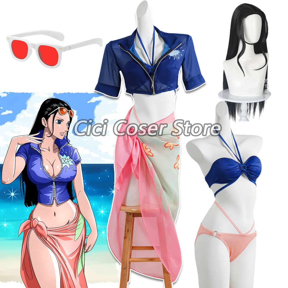 Anime Miss All Sunday Nico Rob - Anime Cosplay Nico Robin ulasan dan harga
