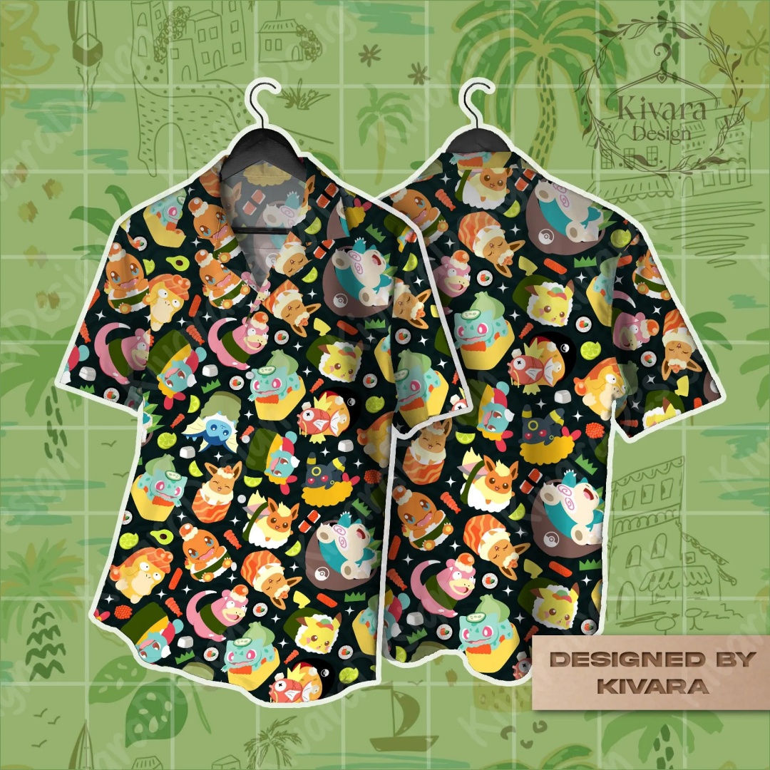 Japanese Anime Graphic T-Shirt - Anime Cosplay Pokemon ulasan dan harga