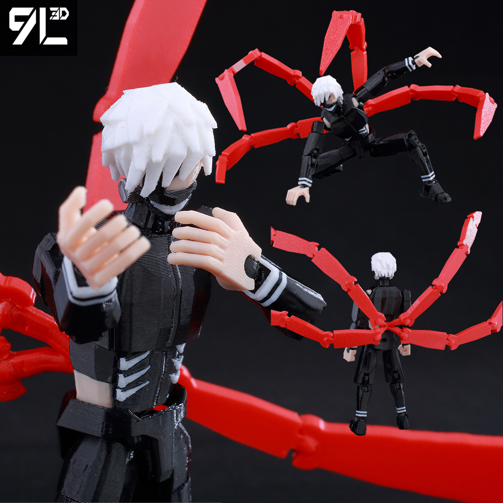 9L3D Lucky 13 Dummy 13 T13 - K - Tokyo Ghoul Mask ulasan dan harga
