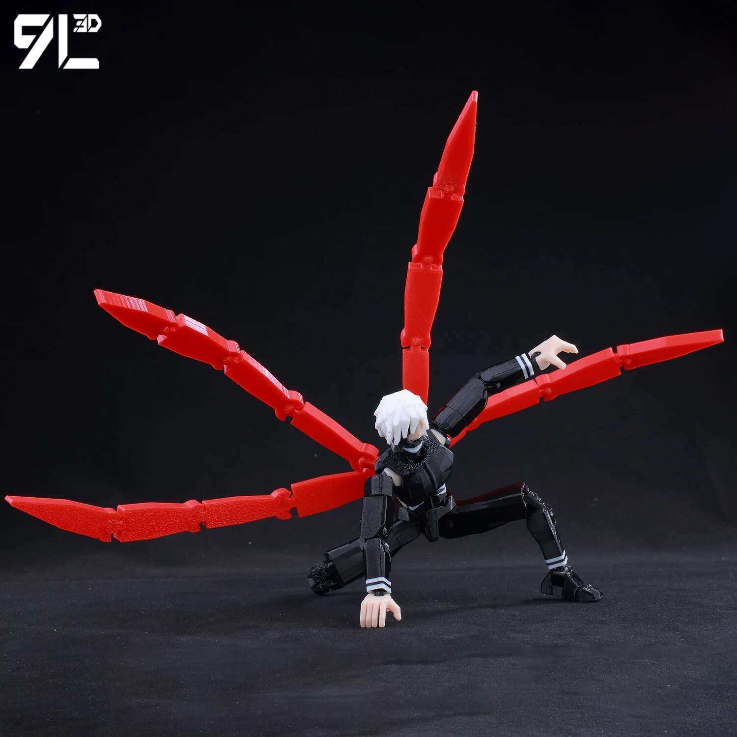 9L3D Lucky 13 Dummy 13 T13 - K - Tokyo Ghoul Mask ulasan dan harga