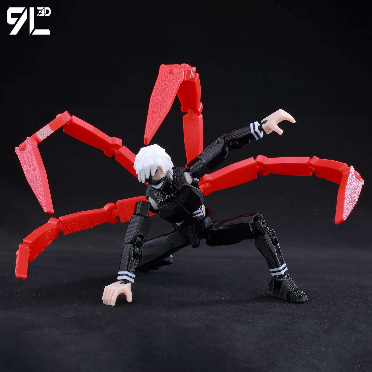 9L3D Lucky 13 Dummy 13 T13 - K - Tokyo Ghoul Mask ulasan dan harga