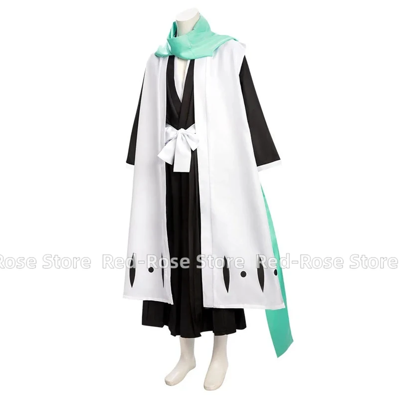 Anime Byakuya Kuchiki Cosplay  - Bleach Captain Coat ulasan dan harga