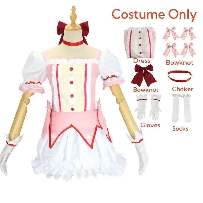 Magical Girl Puella Magi Madok - Anime Cosplay Ninja ulasan dan harga