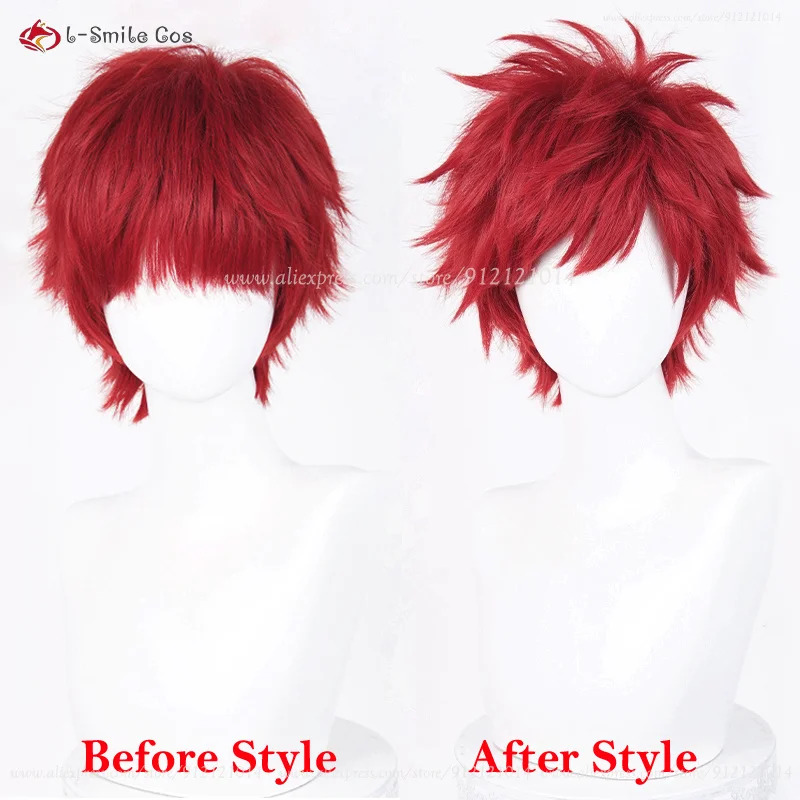 Anime Reinhard Van Astrea Cosp - Anime Cosplay With Red Hair ulasan dan harga