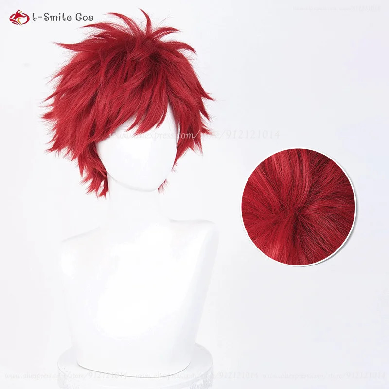 Anime Reinhard Van Astrea Cosp - Anime Cosplay With Red Hair ulasan dan harga