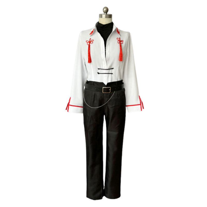Link Click Cosplay Costume Lon - Anime Cosplay With Red Hair ulasan dan harga
