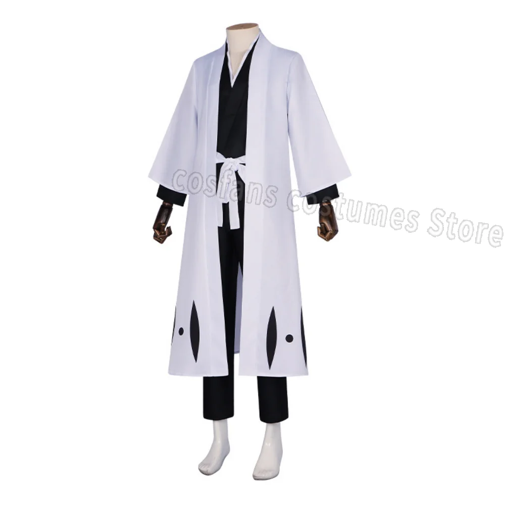 Death Aizen Sousuke Cosplay Co - Bleach Captain Coat ulasan dan harga