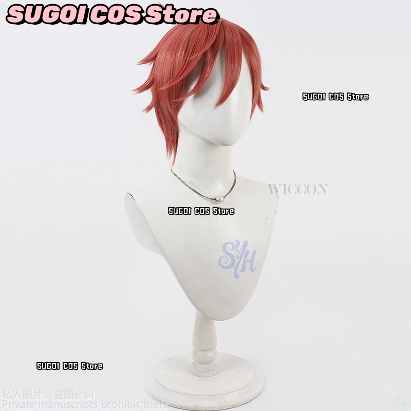 {SUGOI COS}Anime Tougen Anki C - Anime Cosplay With Red Hair ulasan dan harga
