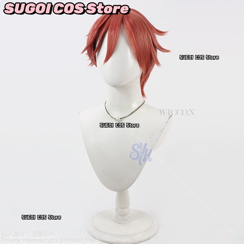 {SUGOI COS}Anime Tougen Anki C - Anime Cosplay With Red Hair ulasan dan harga