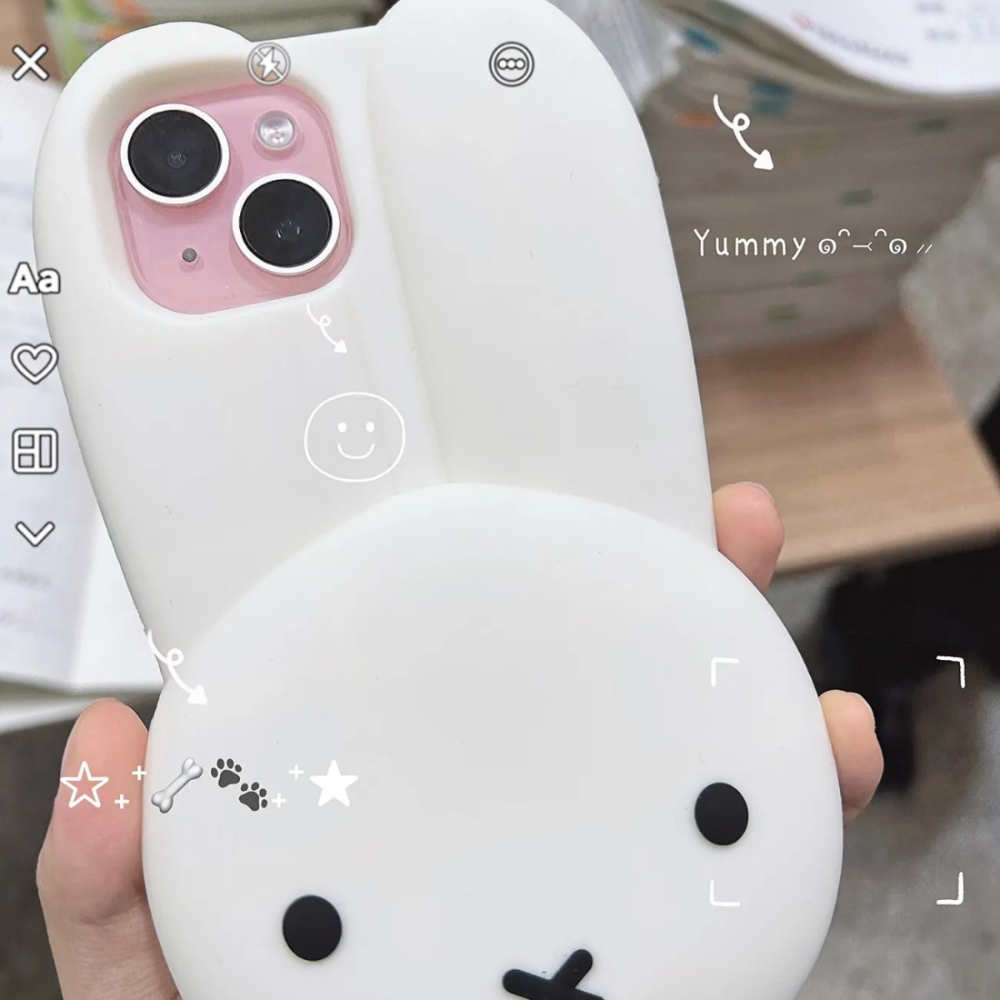 Miffy Rabbit White Silicone Ph - Anime Cosplay Images ulasan dan harga