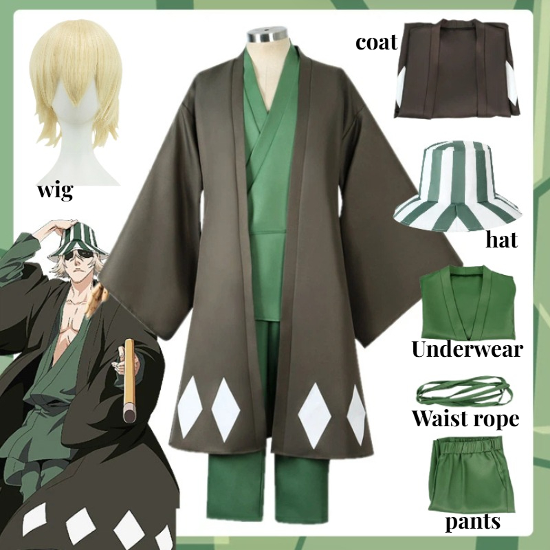 Hot Anime Bleach Cosplay Uraha - Bleach Captain Coat ulasan dan harga