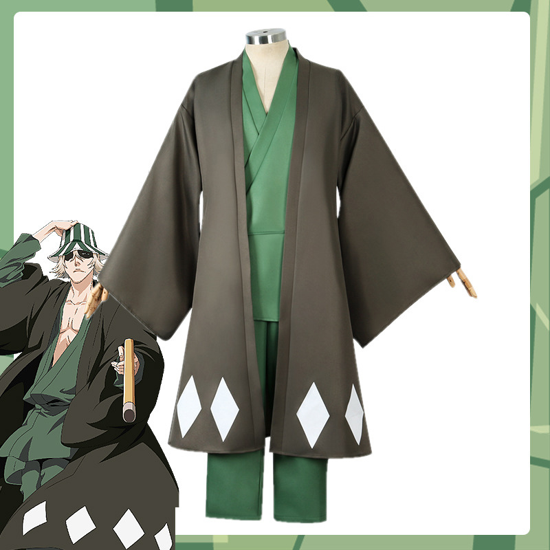 Hot Anime Bleach Cosplay Uraha - Bleach Captain Coat ulasan dan harga