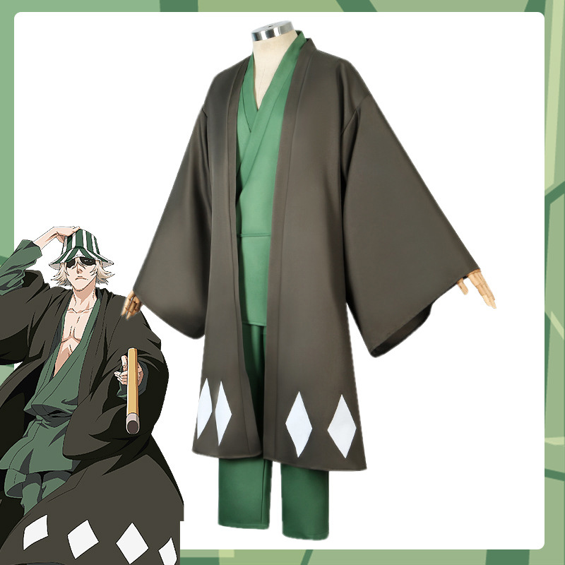 Hot Anime Bleach Cosplay Uraha - Bleach Captain Coat ulasan dan harga