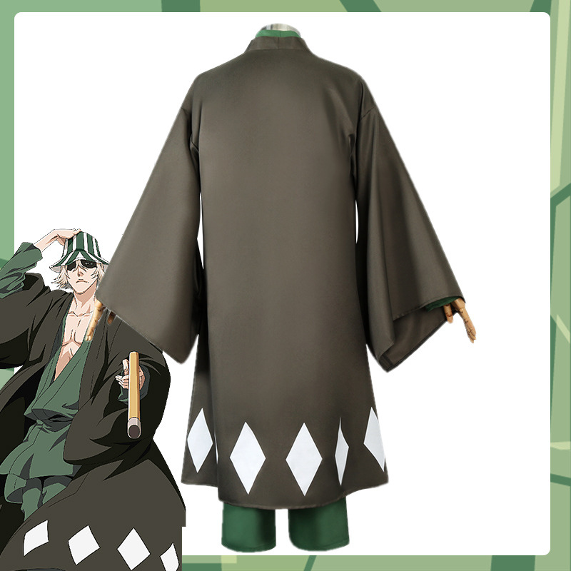 Hot Anime Bleach Cosplay Uraha - Bleach Captain Coat ulasan dan harga