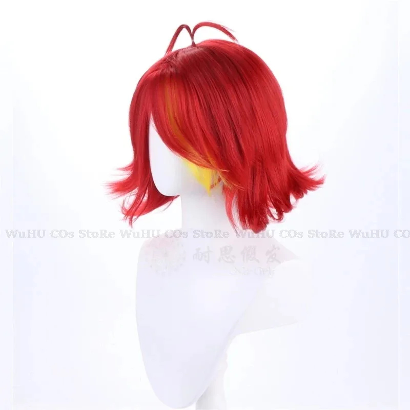 2025 hasbin Cos Niffty Wig Ani - Anime Cosplay With Red Hair ulasan dan harga