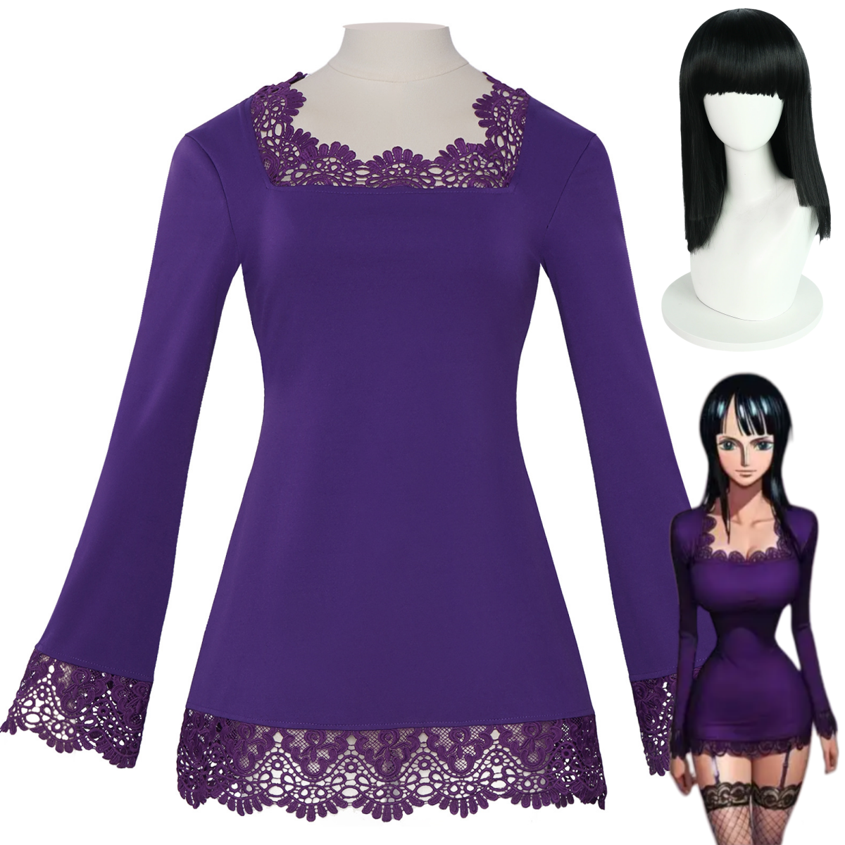 Anime Miss All Sunday Nico Rob - Anime Cosplay Nico Robin ulasan dan harga