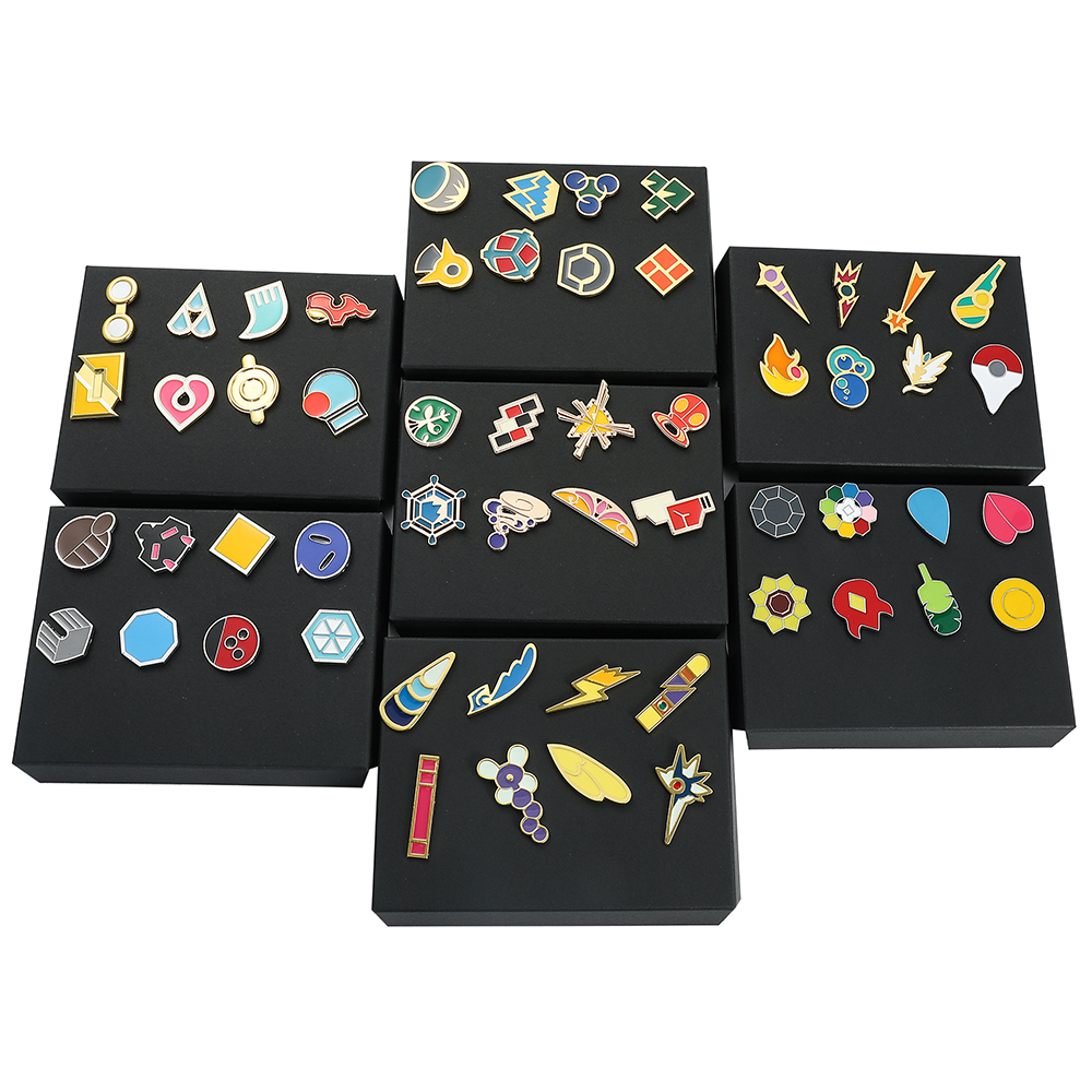 Pokemon Gym Badges Kanto Johto - Anime Cosplay Pokemon ulasan dan harga