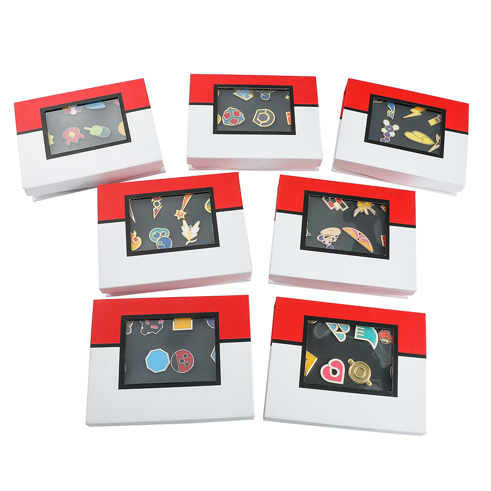 Pokemon Gym Badges Kanto Johto - Anime Cosplay Pokemon ulasan dan harga